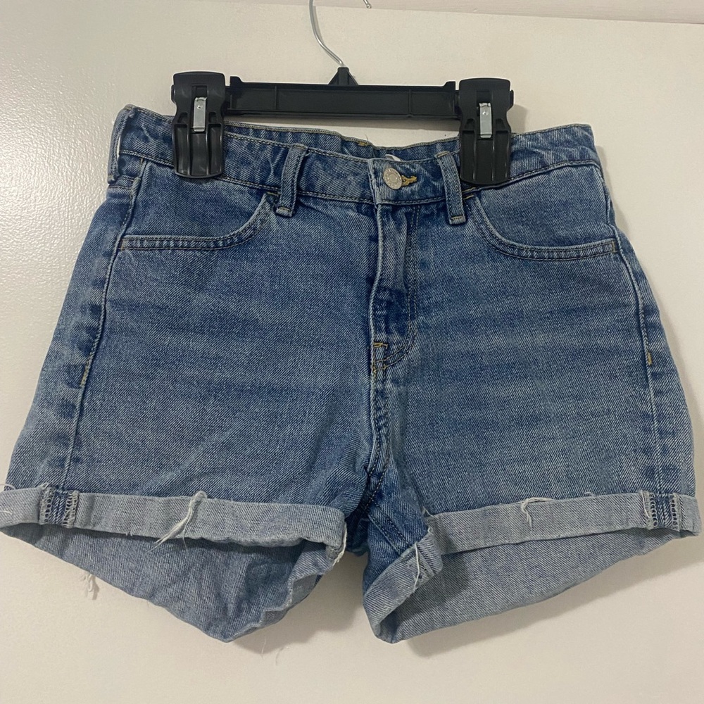 Abercrombie & Fitch Light Blue Jean Shorts